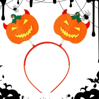 Хэллоуин Тыква Летучая мышь Ведьма Кошка Повязки для волос с привидениями Забавный обруч для волос для вечеринки Классическая повязка для волос Детский фестивальный головной убор