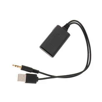 Автомобильный USB AUX 32 см/12,6 дюйма с адаптером жгута проводов для bmw E90 E91