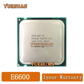 Оригинальный процессор Intel CPU CORE 2 DUO Processor E6600 3,06 ГГц 4M 1066 МГц С Двухъядерным разъемом 775 speedy выпущен