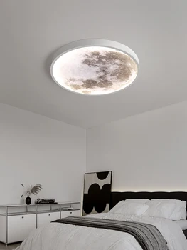 3D планета, светящаяся луна, настенный светильник, креативная настенная лампа, фон для гостиной, настенный светильник, прикроватная лампа для спальни