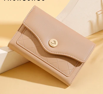 Новый женский короткий дизайнерский кошелек-конверт Ringer с несколькими картами, простой кошелек