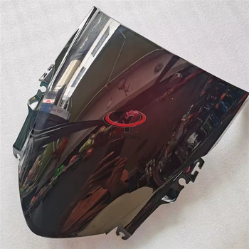 Для Honda CBR500R CBR 500R 2013-2014-2015 Ветровое стекло с ветровым стеклом, Черный прозрачный спойлер, Аксессуары