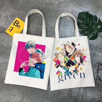 Mafuyu Yaoi, японские мужские сумки из аниме и манги, сумки через плечо, повседневные сумки для покупок, женские сумки, элегантная холщовая сумка