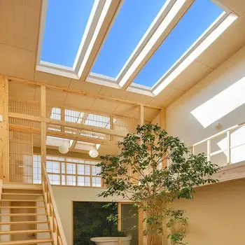 Потолочный светильник с голубым небом, лампа солнечного света, естественное окно в крыше, имитирующее комнату для облучения солнечным светом