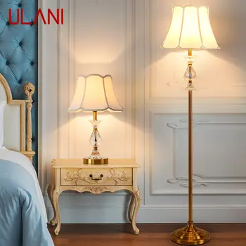 ULANI Современный хрустальный торшер со светодиодной подсветкой Nordic Creative Fashion Настольные светильники для домашнего декора гостиной спальни
