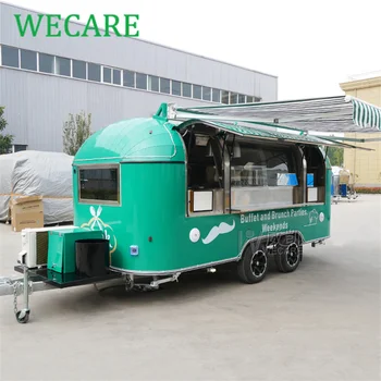 Передвижной кухонный кофейный прицеп WECARE Ice Cream Truck De Comida Movil Food Truck Venta Ru США