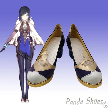 Yelan Genshin Impact Косплей обувь аниме игра Cos Boots Genshin Ye Lan косплей костюм реквизит Обувь для вечеринки в честь Хэллоуина