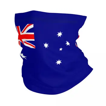 Флаг Австралии Бандана Грелка для шеи Мужчины Женщины Зимние Лыжные трубки Шарф Гетры Гордость Австралии Маска для лица