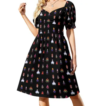 Платье персонажа FF7 Pixel, платье для дня рождения, женское вечернее платье, женское элегантное роскошное платье для женщин, летнее платье