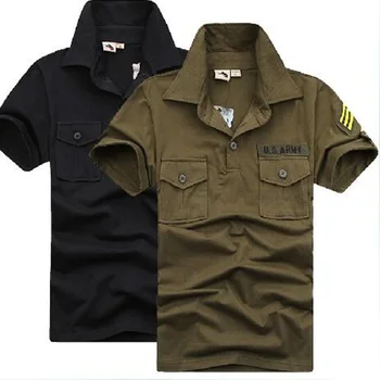 Летняя мужская Женская армейская рубашка в стиле милитари с коротким рукавом, походный быстросохнущий Дышащий Тонкий пуловер, Мужские Женские футболки