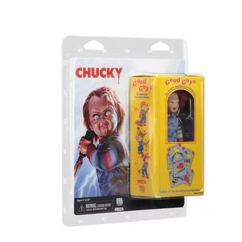 Возрождение куклы-призрака NECA Chucky cut Chucky Luxury Edition Terror Ghost Doll Кукла-призрак ручной работы Модель McFarlane Toys