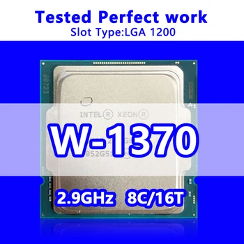 Процессор Xeon W-1370 8C/16T 16M Cache 2.90GHz CPU SRKP8 FCLGA1200 для настольных Материнских Плат W580 Чипсетов