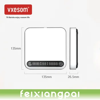 Высокоточные мини-электронные цифровые весы VXESOM USB Microbalance, Автоматический Таймер, Кухонные Принадлежности, Инструменты для измерения выпечки