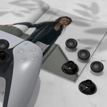 Чехол для джойстика контроллера, противоскользящий грибовидный колпачок для джойстика, аксессуары для контроллера для Sony PlayStation/Switch PRO