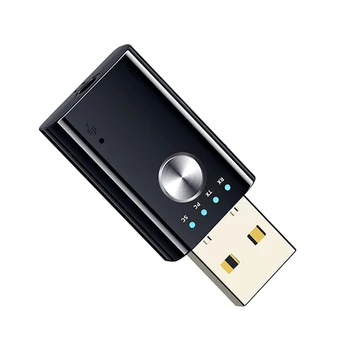 Приемник-передатчик USB-адаптера 4-в-1, беспроводной USB-адаптер, ключ, совместимый с Bluetooth, для динамиков, настольного компьютера, ноутбука, телевизора