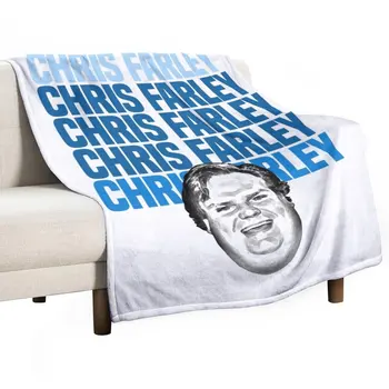 Новый Графический Плед Chris Farley Nostalgia Happy face Теплое Одеяло Пушистые Мягкие Одеяла Летнее Фланелевое Одеяло