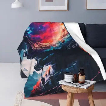 Space Is Wild Ультрамягкое флисовое одеяло из микрофлиса, фланель, теплая защита для спальни