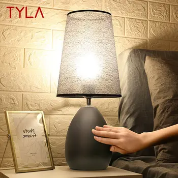 TYLA Nordic Настольная Лампа LED Creative Touch Затемняющий Настольный Светильник Современный Простой для Дома, Гостиной, Спальни, Прикроватного Декора