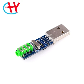 Модули платы декодера USB Power DAC 5V Mini PCM2704 USB DAC HIFI USB Звуковая карта Модули платы декодера USB Power DAC