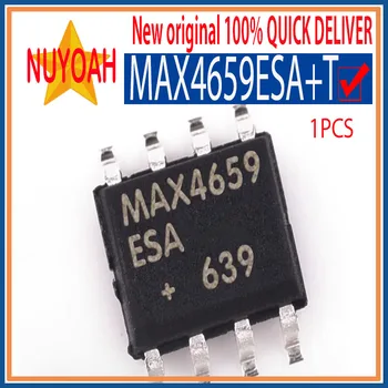 100% новые оригинальные MAX4659ESA + T Сильноточные, 25з, SPDT, аналоговые переключатели CMOS SPDT, 1 функция, 1 канал, CMOS, PDSO8, SOIC-8
