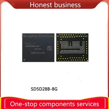 SD5D28B-8G BGA162 EMCP 8 + 8 100% Рабочий Чип 100% качества SD8DR18C-8G Память Жесткого диска мобильного телефона 8 ГБ
