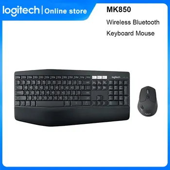 Logitech MK850 Беспроводная Bluetooth Клавиатура Мышь комбинированная для ПК Ноутбук Домашний Офис Игровой