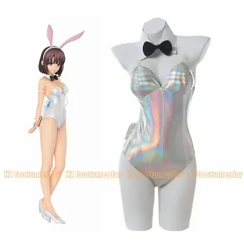 Комплекты кожаных костюмов для косплея в стиле аниме унисекс Cos Katou Megumi Bunny Girl