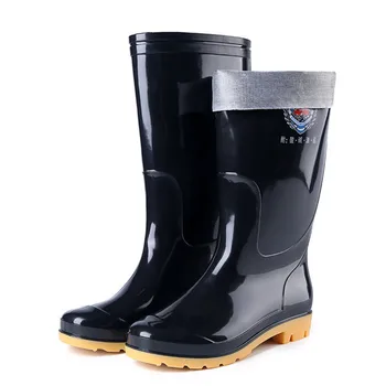 Непромокаемые ботинки для взрослых Унисекс, Водонепроницаемая Обувь с длинными трубками для работы в дождевой грязи, Садоводства на открытом воздухе