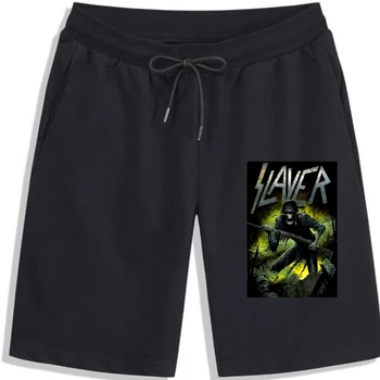 Slayer War Tour, черные шорты, Новый официальный мерч группы, летние шорты для мужчин, модные игровые мужские шорты, шорты для мужчин, шорты