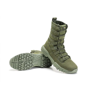 Крутые мужские армейские ботинки, походная спортивная обувь, мужские кроссовки, уличные ботинки, мужская военная непромокаемая рабочая защитная обувь для пустыни