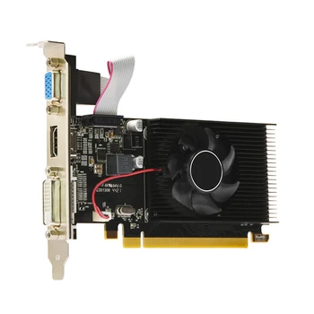 Видеокарта R5 230 2G 64-битный графический адаптер GPU PCI-E 2GB GDDR3 для ежедневного просмотра веб-игр в офисе