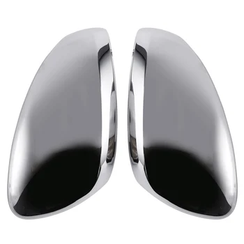 ABS Хромированные Защитные чехлы для автомобильных зеркал заднего вида, наклейки на зеркала заднего вида для Peugeot 208 2014 - 2017 Аксессуары