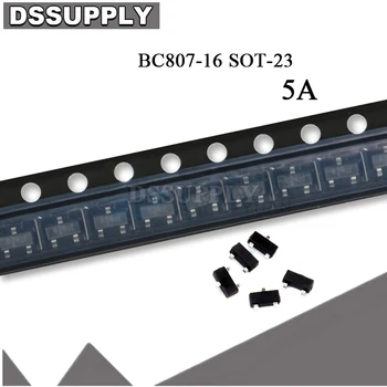 100ШТ BC807-16 SOT-23 5A BC807 807-16 IC Новый чипсет SMD Triode