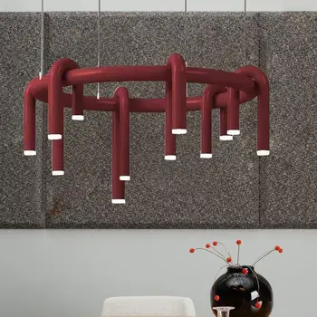 Современный скандинавский дизайнерский U-образный подвесной светильник для кухни, люстры, освещение для гостиной, бар, домашний декор, светильник для домашнего декора
