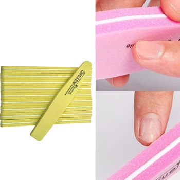 Буфер для полировки ногтей Двусторонняя пилочка для педикюра Инструмент для ухода за маникюром E1YF