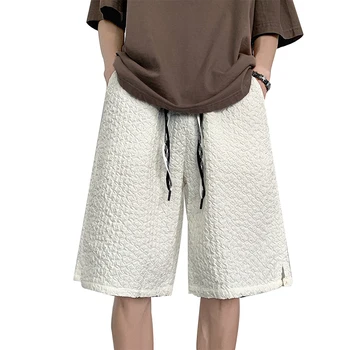 Летние мужские шорты 2023 года, свободная повседневная пляжная одежда, уличная одежда, спортивные удобные быстросохнущие брюки