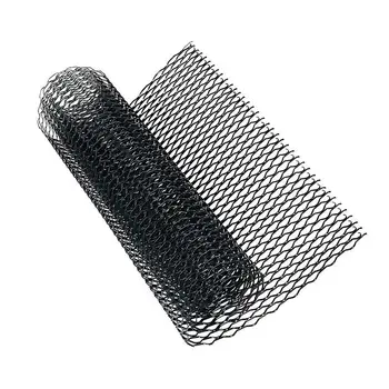 Решетчатая сетка для автомобиля Универсальная Решетчатая сетка для автомобиля 40 X 13, вставка для автомобильной решетки из алюминиевого сплава, окрашенная в черный цвет, Многофункциональная