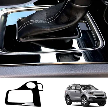Центральная панель переключения передач Автомобиля, Панель управления, Наклейка с отделкой для Ford Ranger Everest Endeavour 2015-2019 LHD B