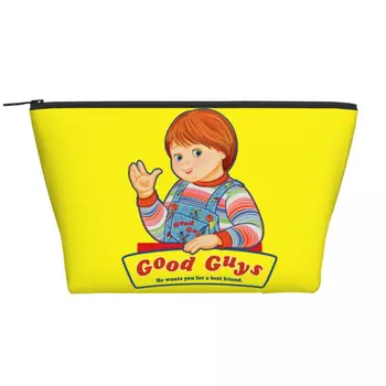 Дорожная детская игра, сумка для туалетных принадлежностей Good Guys, портативный косметический органайзер для макияжа Chucky для женщин, чехол для хранения косметики Dopp Kit Case