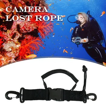 Ремешок для камеры для дайвинга, веревка для защиты от потери, аксессуары для подводного плавания