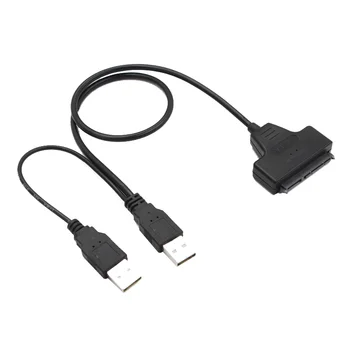USB 2.0 на SATA USB Гаджеты USB Жесткий диск 2.5 3.5 Адаптер Конвертер Кабель Аксессуары для ноутбуков Разъем Sata