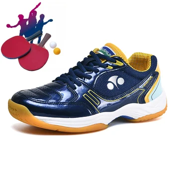 Популярная Пара Обуви для настольного тенниса, Мужская Противоскользящая Обувь Для Бадминтона, Уличная Обувь для фитнеса, Мужская Теннисная обувь, Размер 35-44